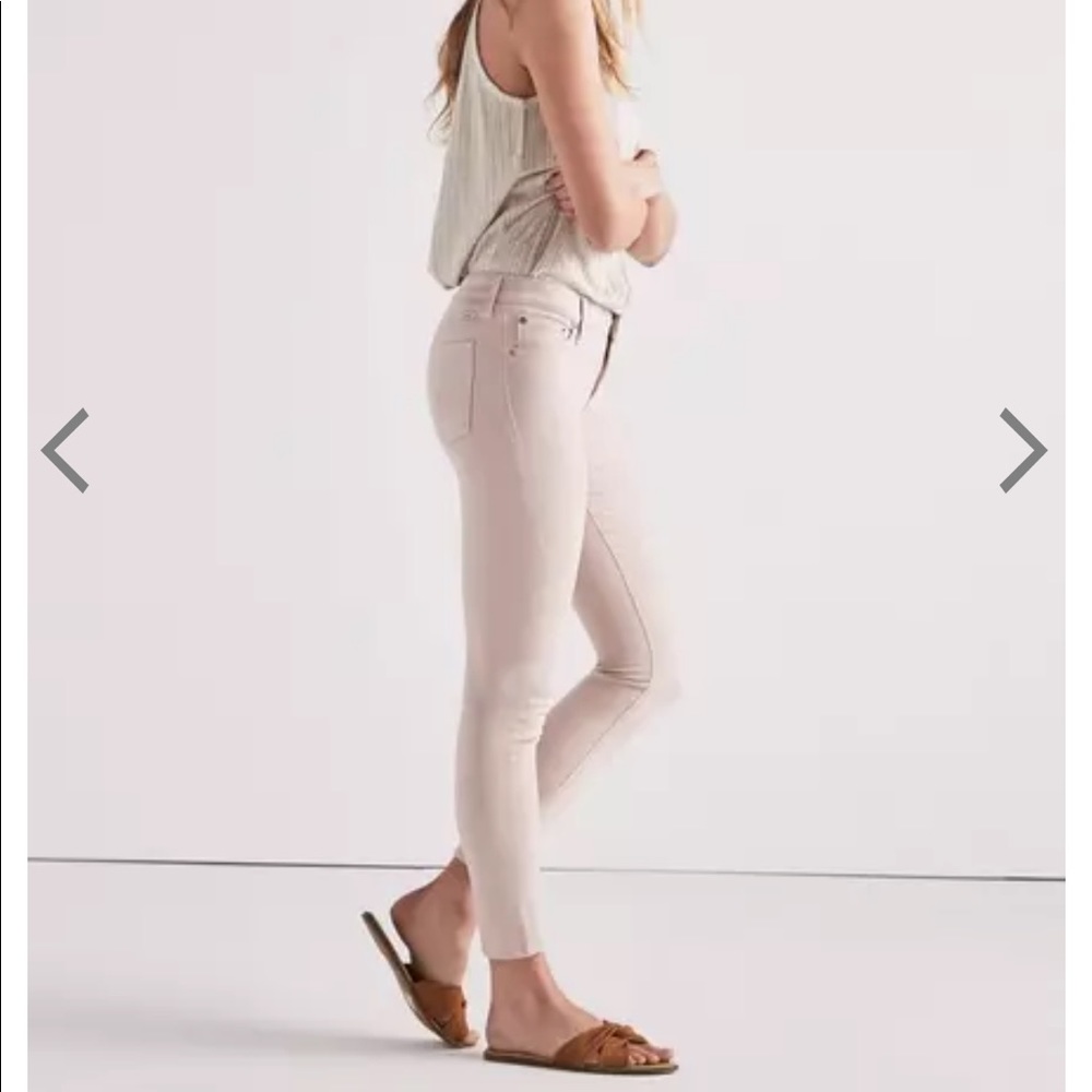Lucky brand pink jeans Lolita skinny vintage pink